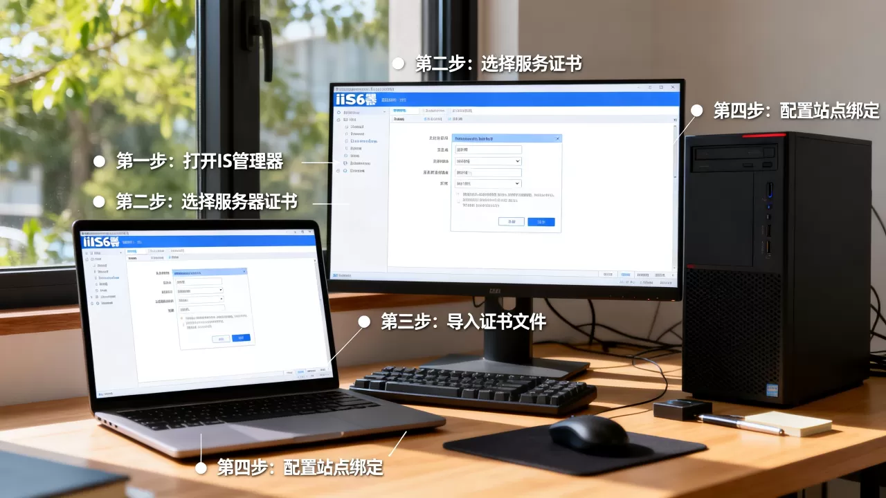 如何配置iis6服务器证书？，有哪些步骤？