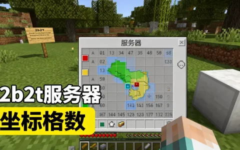 我的世界2b2t服务器到底有多少格，你知道吗