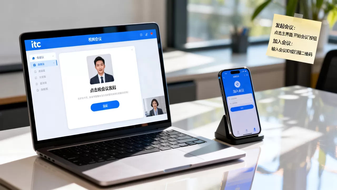 itc视频会议在哪里发起?,怎么加入会议? itc视频会议在哪里发起?,怎么加入会议?