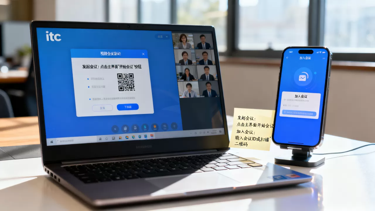 itc视频会议在哪里发起?,怎么加入会议? itc视频会议在哪里发起?,怎么加入会议?