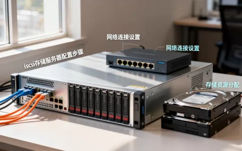 如何准备iscsi存储服务器资源，怎么配置？
