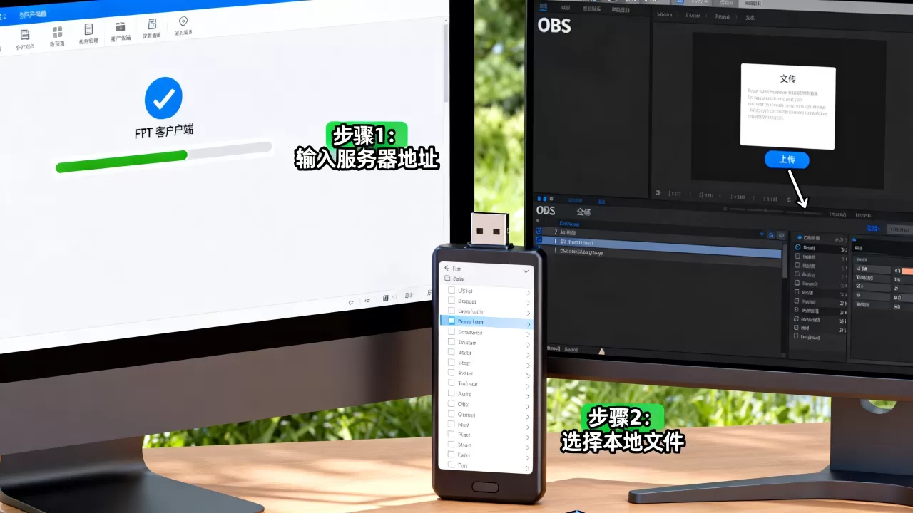 FTP怎么上传文件到网站，OBS上传文件方法有哪些