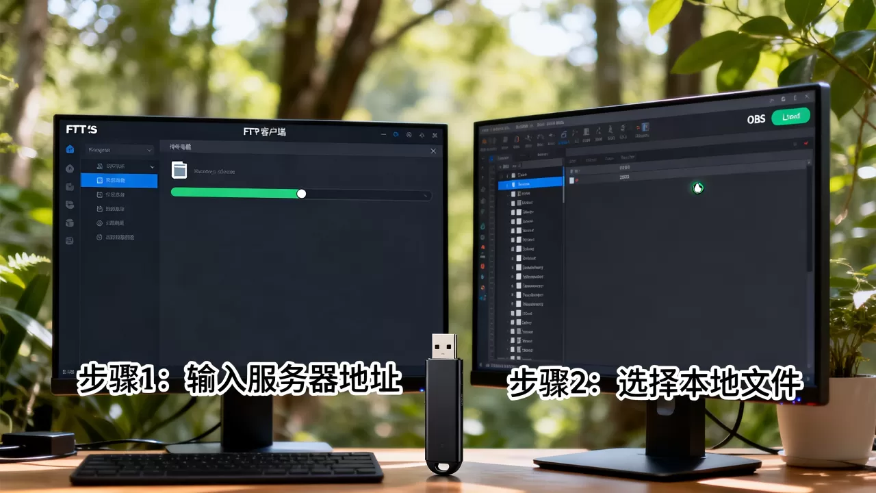FTP怎么上传文件到网站，OBS上传文件方法有哪些