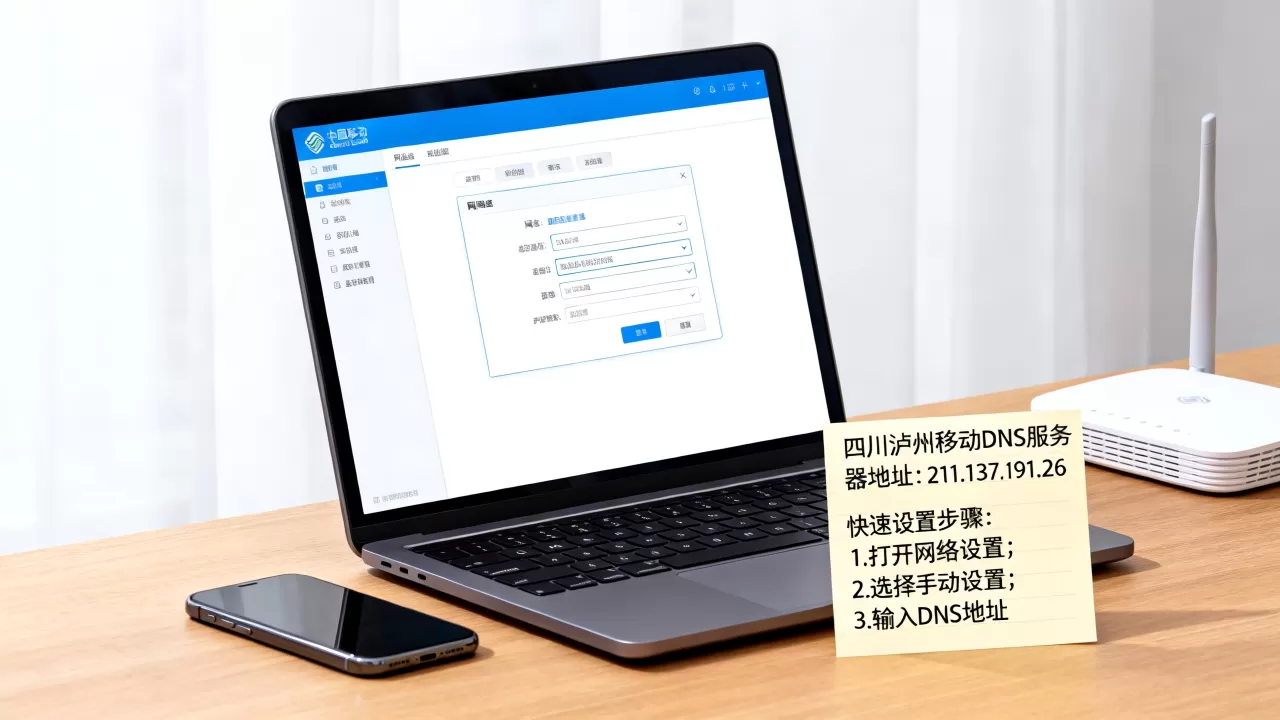 四川泸州移动DNS服务器地址是多少,怎么快速设置? 四川泸州移动DNS服务器地址是多少,怎么快速设置?