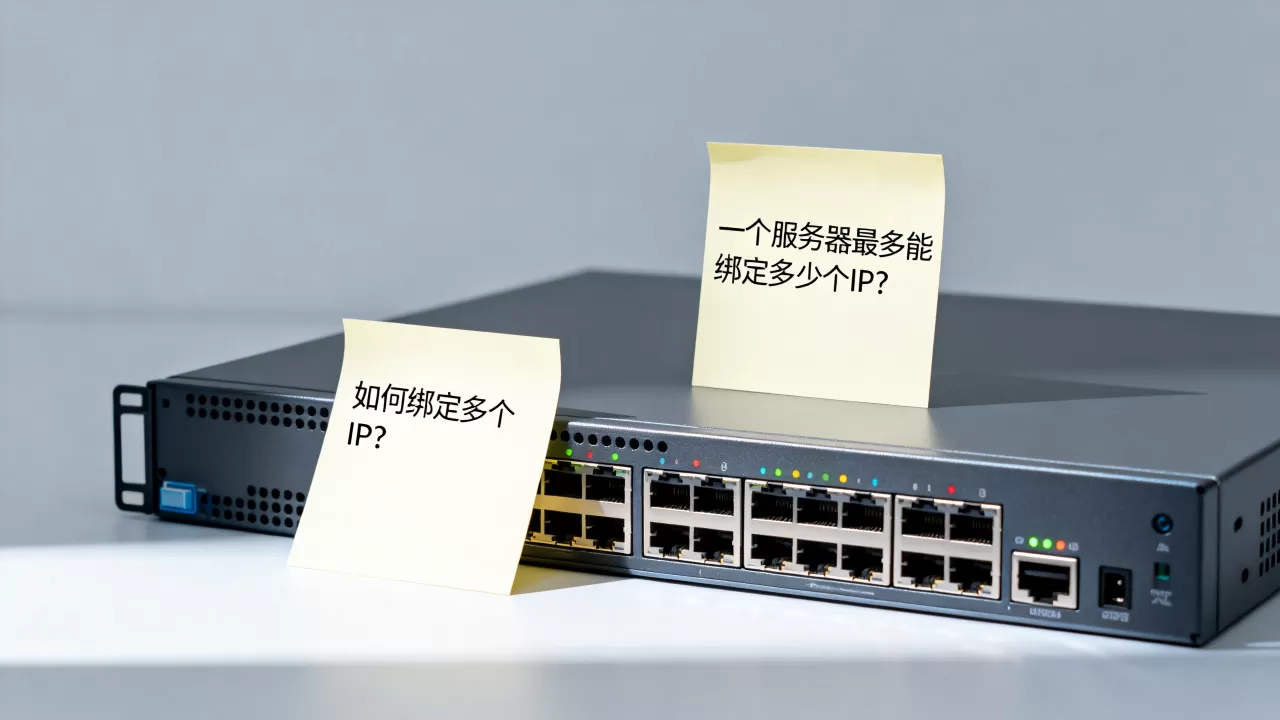 一个服务器最多能绑定多少个IP？，如何绑定多个IP？