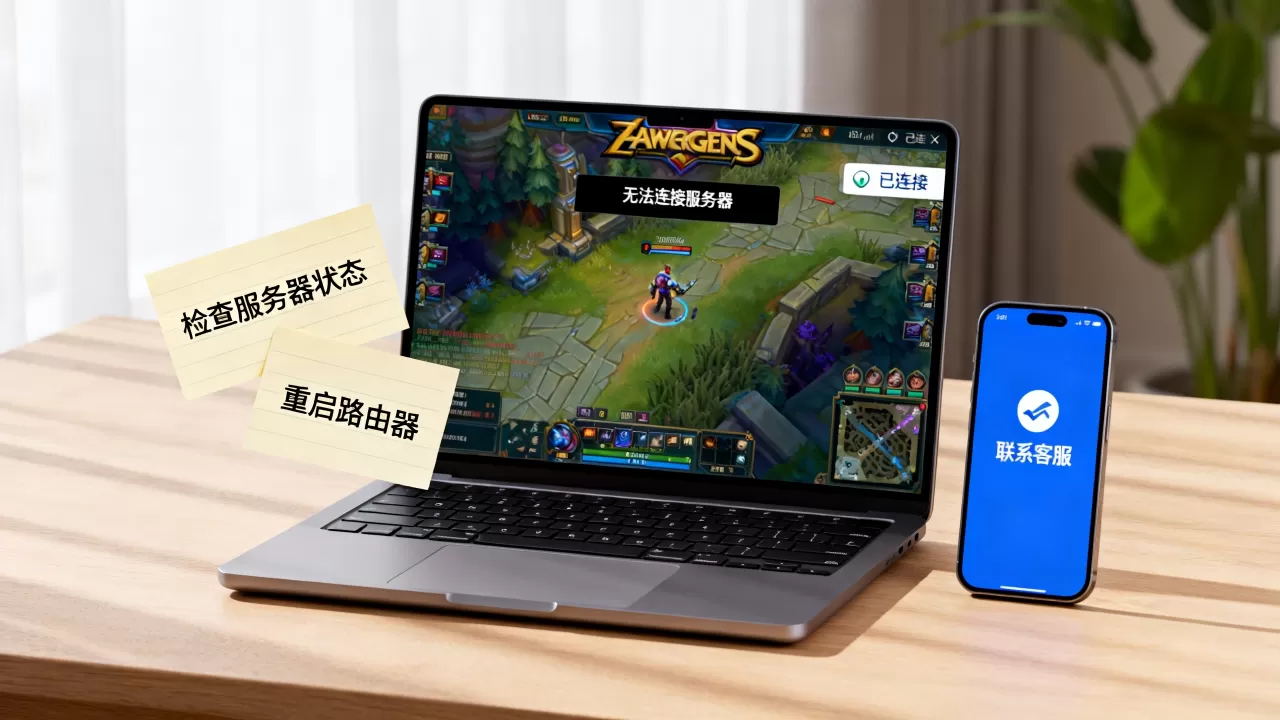 lol有网却连不上服务器是怎么回事，怎么办？