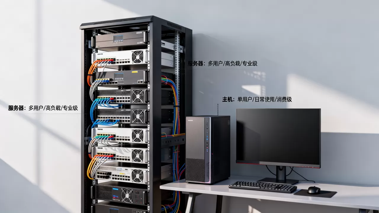 服务器和主机到底有什么区别,如何选择性价比高的产品? 服务器和主机到底有什么区别,如何选择性价比高的产品?