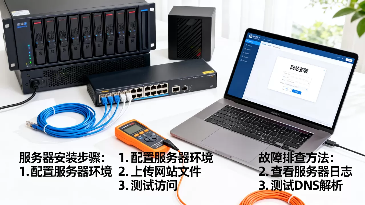 服务器怎么装网站，网站无法访问的解决方法有哪些？