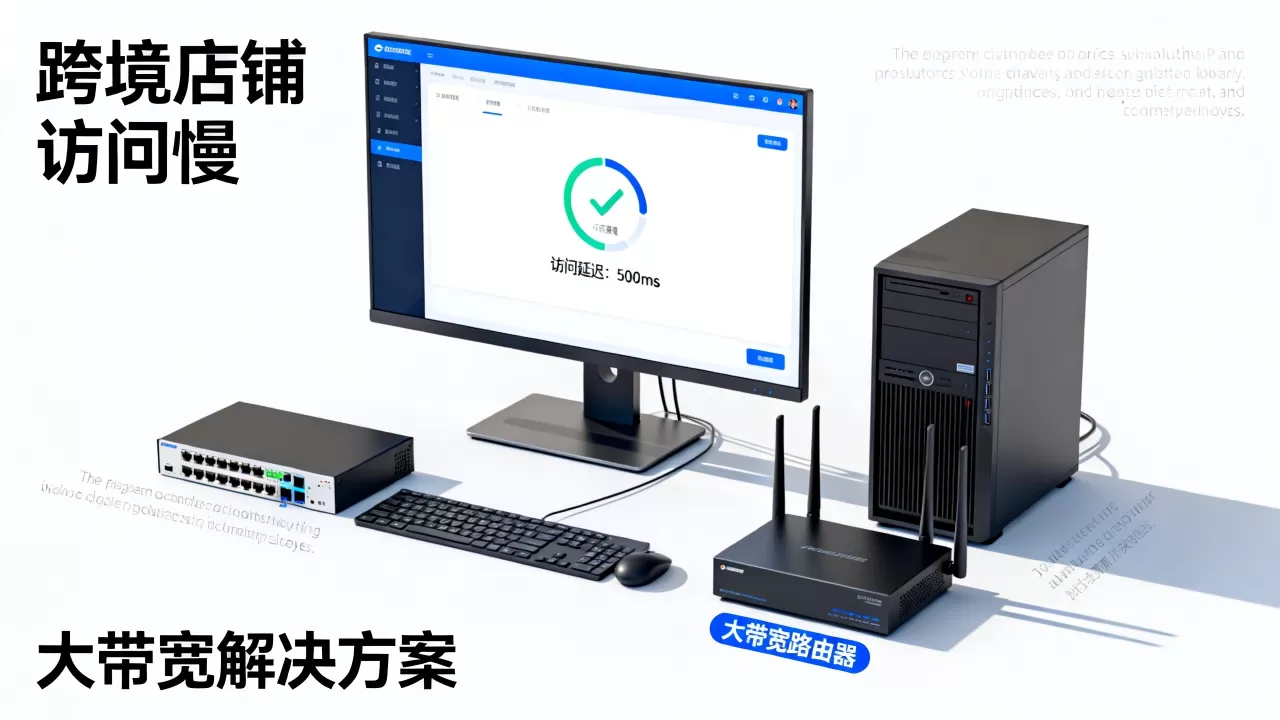 东莞跨境店铺访问慢要不要租大带宽？，怎么解决
