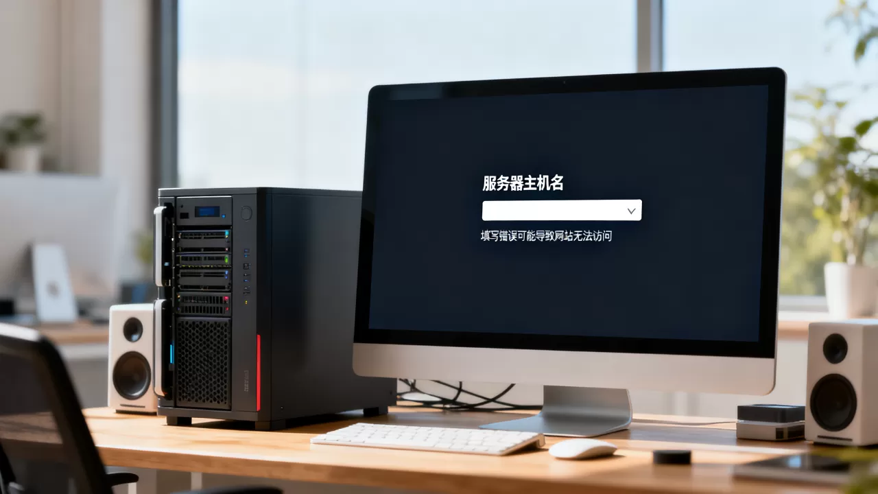 服务器主机名怎么填，填错会导致网站无法访问吗