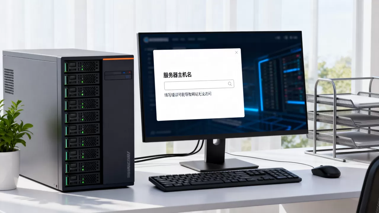 服务器主机名怎么填，填错会导致网站无法访问吗