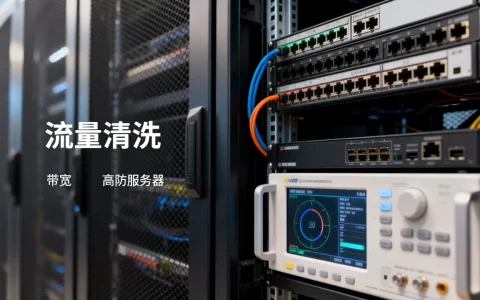 贵阳高防服务器租用的流量清洗与带宽关系