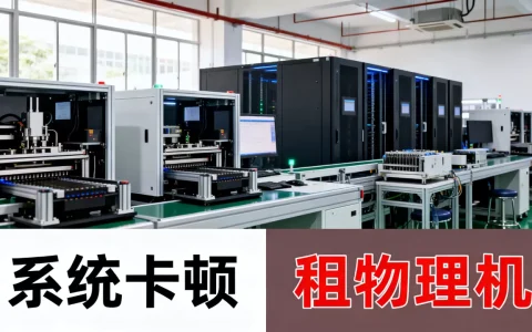 东莞3C产线系统卡顿租物理机