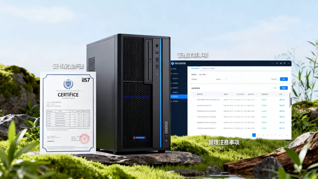 如何配置iis7服务器证书？证书管理注意事项