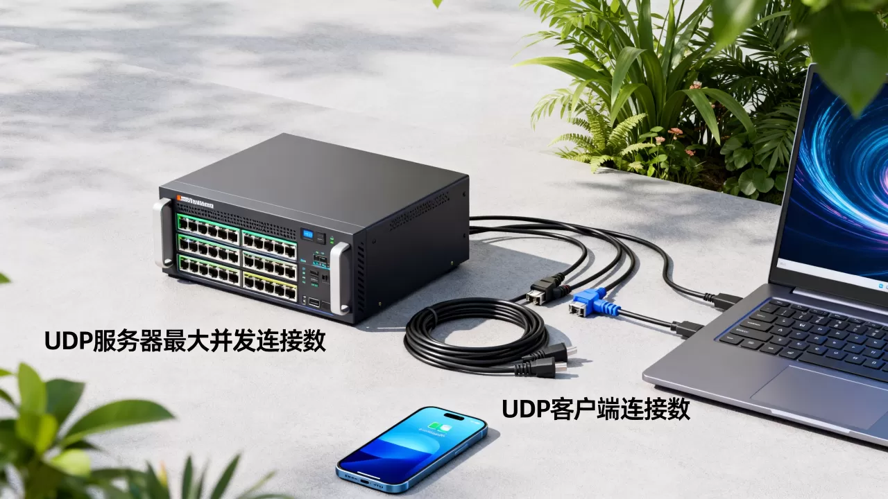 UDP可以连接多少个客户端和服务器,最大并发连接数是多少? UDP可以连接多少个客户端和服务器,最大并发连接数是多少?