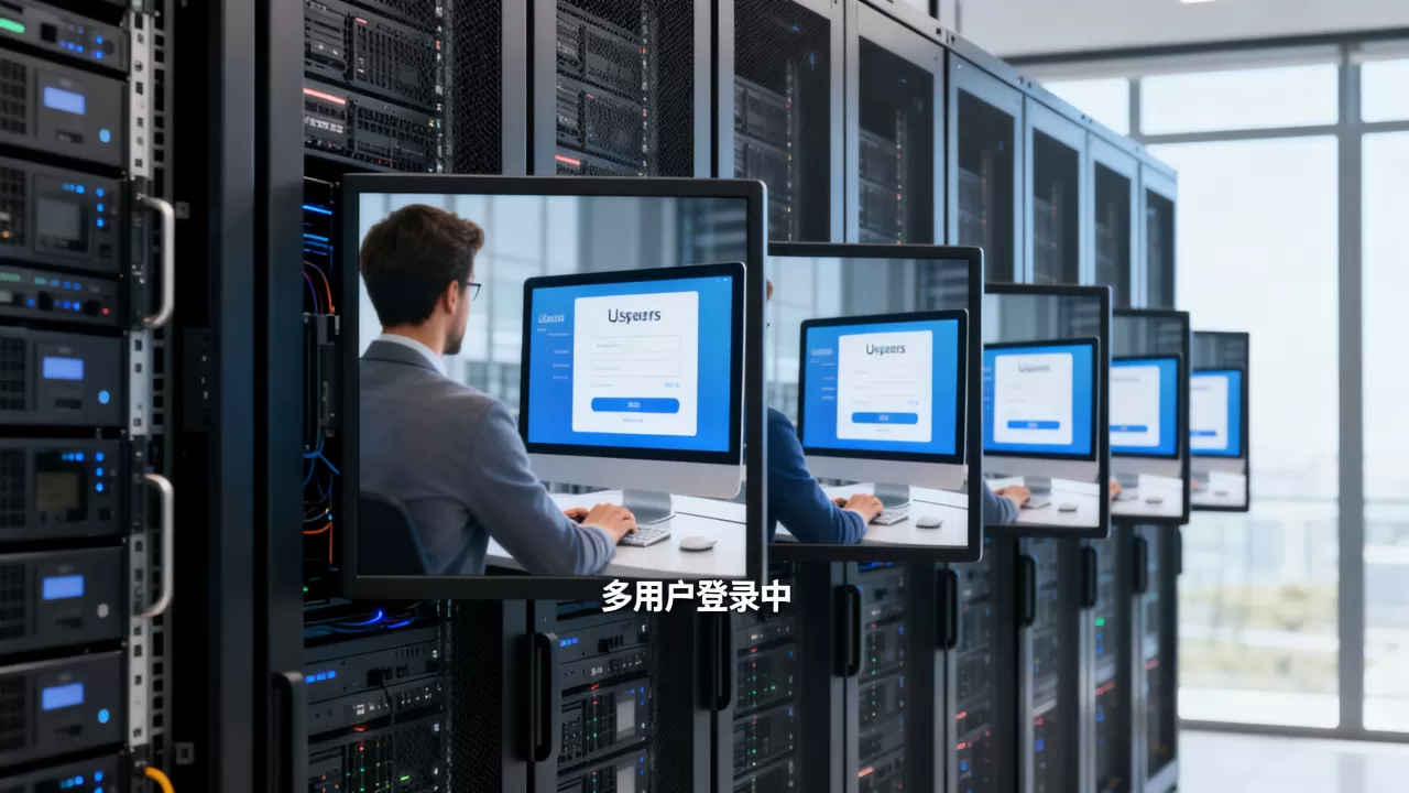 服务器多用户同时登录