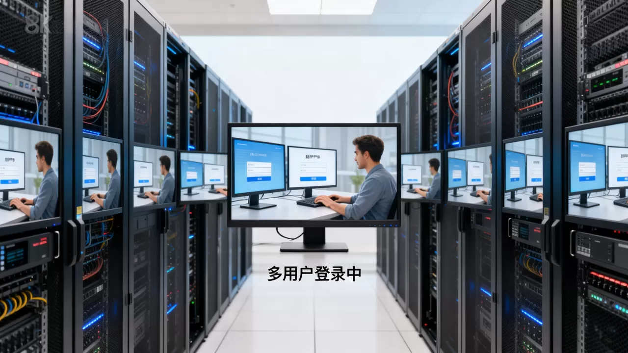 服务器多用户同时登录