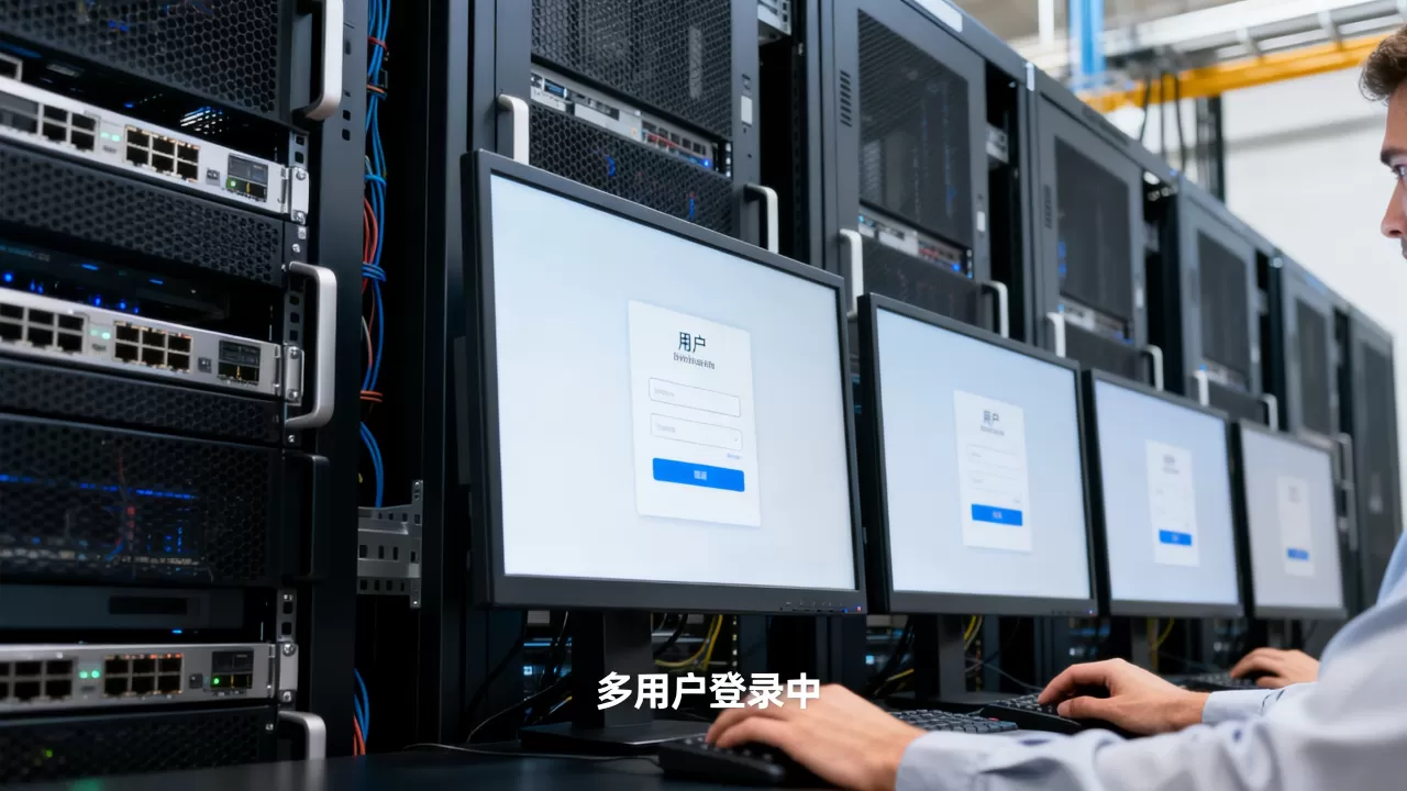 服务器多用户同时登录