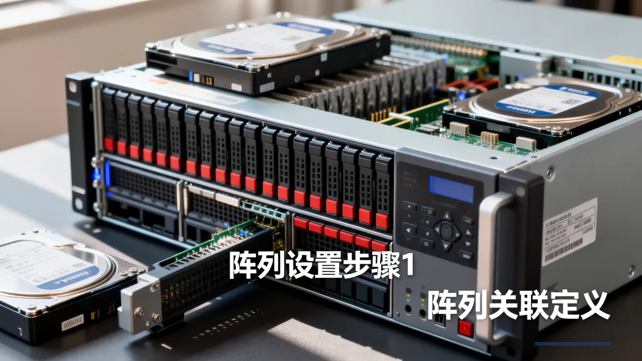 服务器设置阵列选项如何设置？什么是阵列关联？