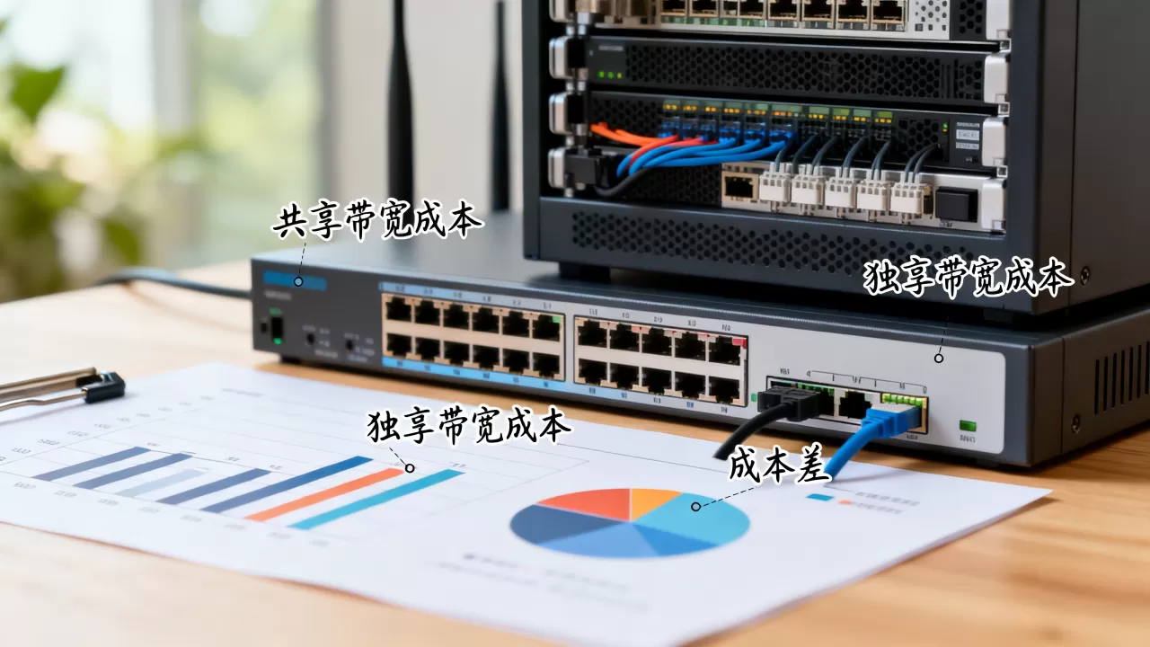 贵阳共享带宽和独享带宽的成本差多少，哪个更划算？