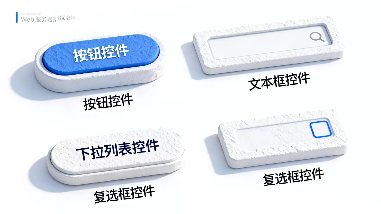 web服务器控件具体分为哪些类别，如何选择