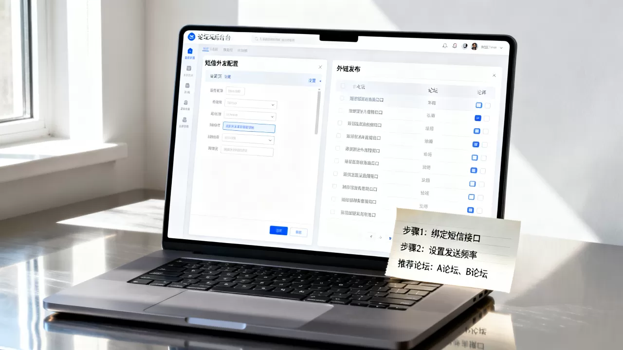 发外链的论坛网站如何配置短信外发？论坛网站发外链哪个好