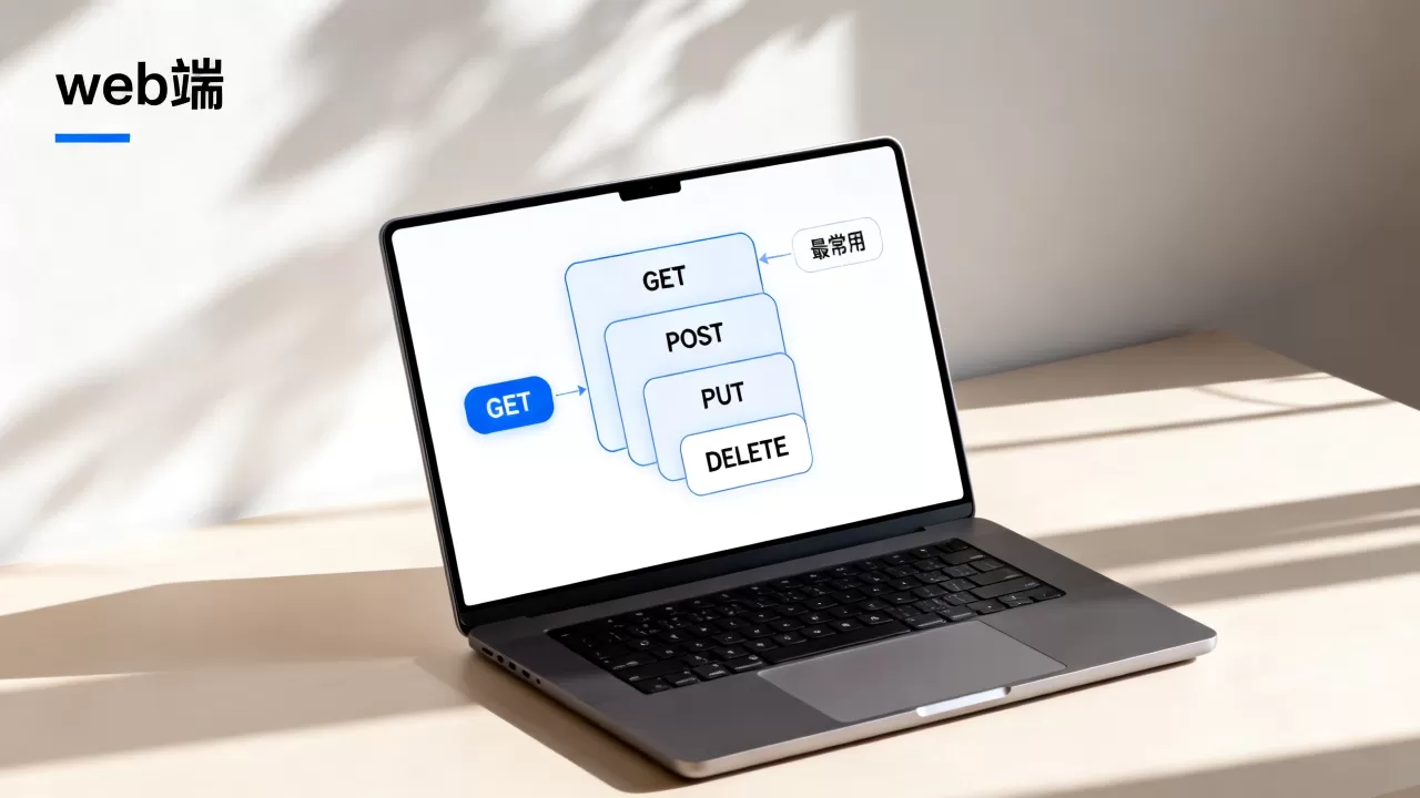 web端有哪些方式向服务器请求，请求方式哪种最常用？