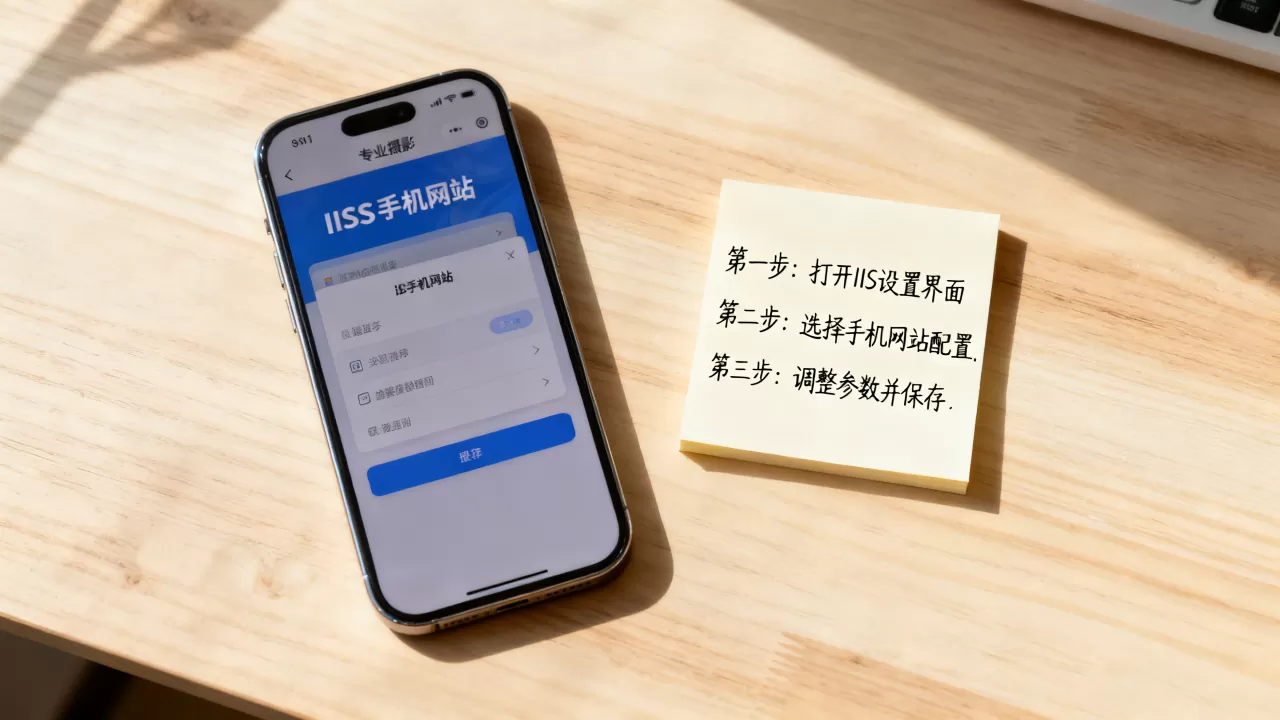 IIS手机网站如何设置？,具体步骤是什么？