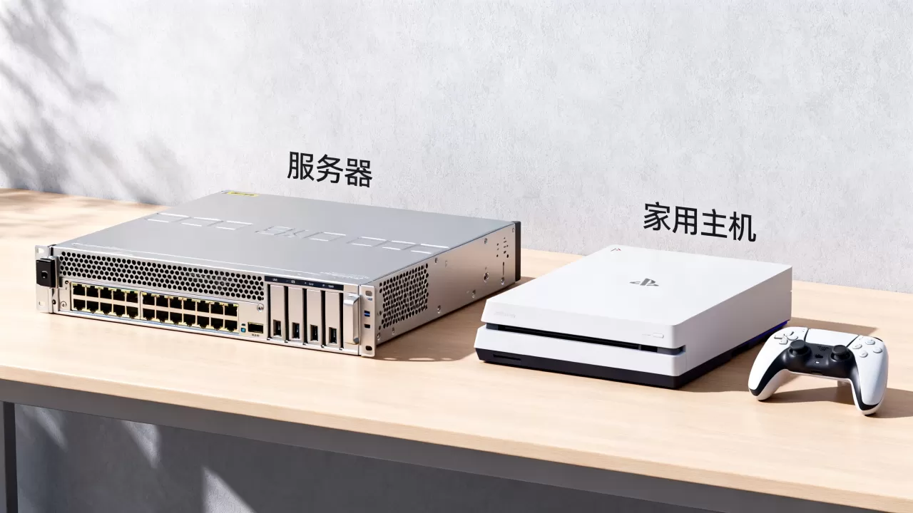 服务器和家用主机有何区别，哪个更划算？