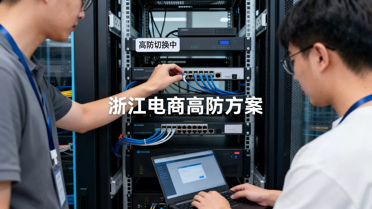 浙江电商网站被攻击后如何切换高防？，高防切换方案有哪些？