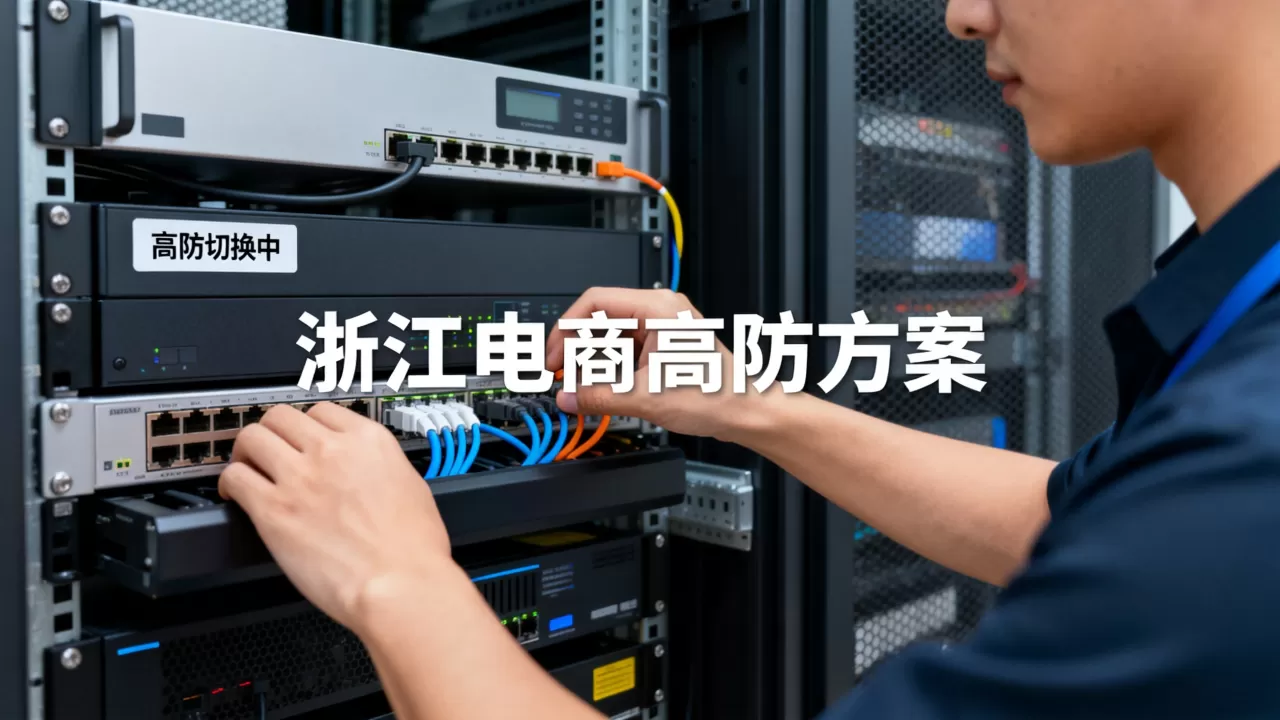 浙江电商网站被攻击后如何切换高防？，高防切换方案有哪些？
