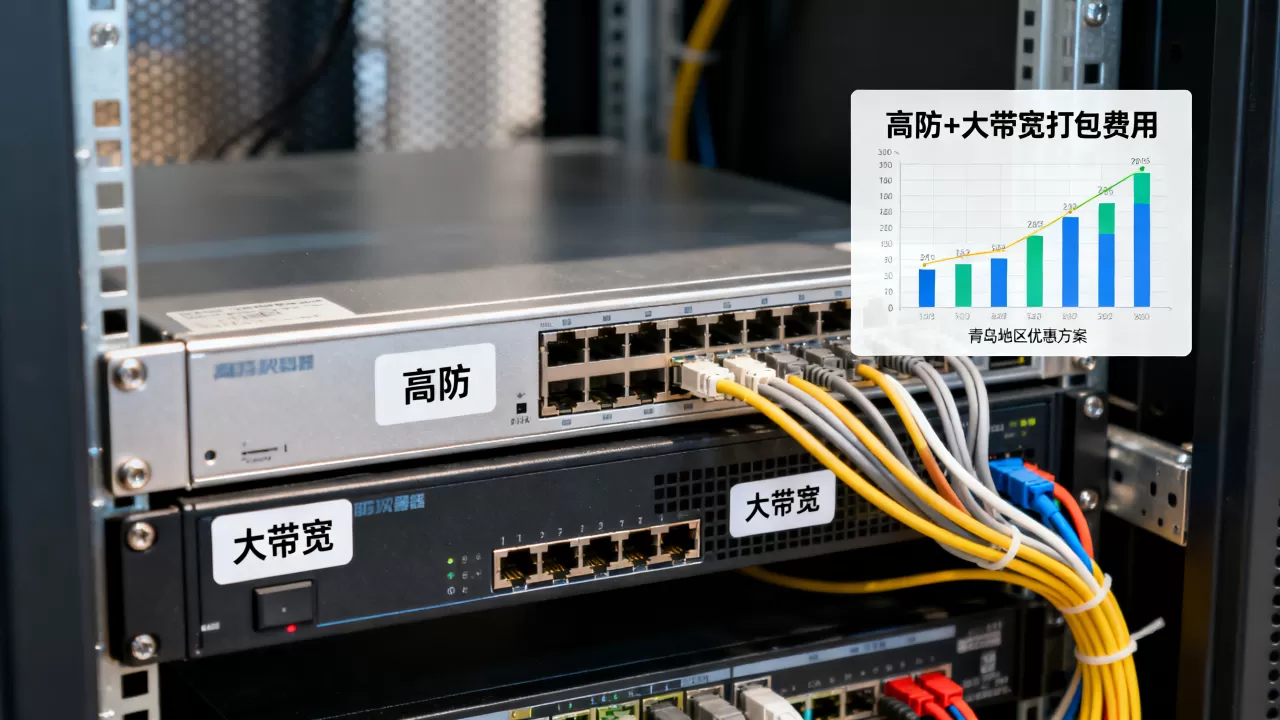 青岛高防和大带宽打包租用怎么算费用最划算,多少钱? 青岛高防和大带宽打包租用怎么算费用最划算,多少钱?