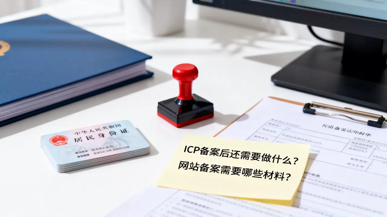 ICP备案后还需要做什么?,网站备案需要哪些材料? ICP备案后还需要做什么?,网站备案需要哪些材料?