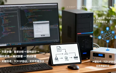 FTP服务器和客户端开发设计如何实现？,开发步骤有哪些？