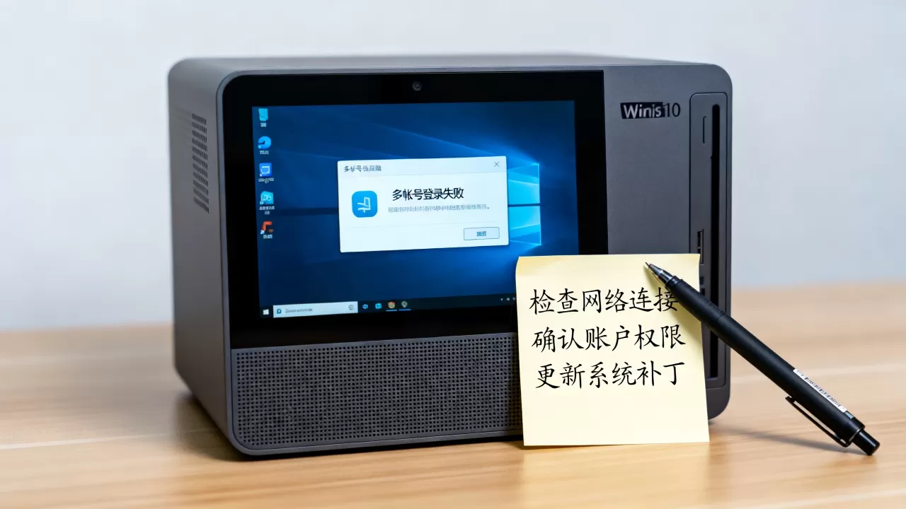 为什么win10系统服务器多帐号登录失败,怎么解决? 为什么win10系统服务器多帐号登录失败,怎么解决?