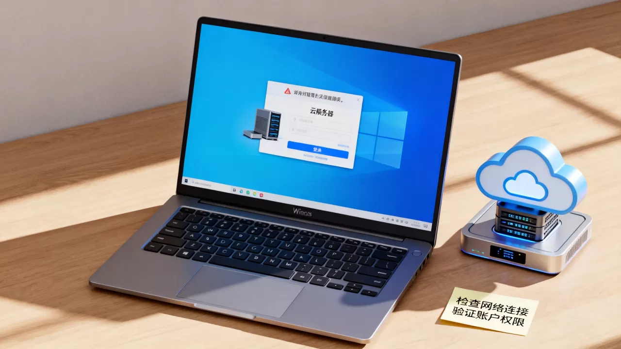 Win10无法登录云服务器怎么办，原因是什么？