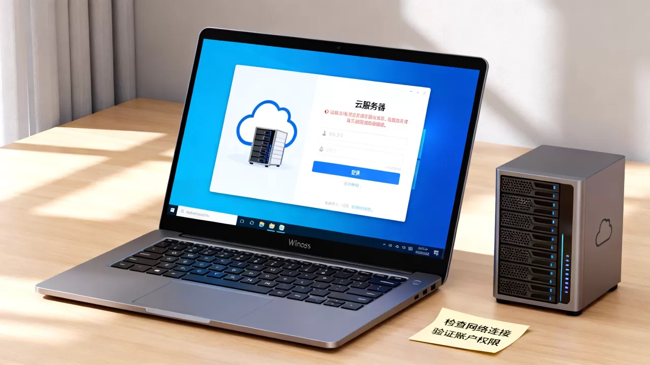 Win10无法登录云服务器怎么办，原因是什么？