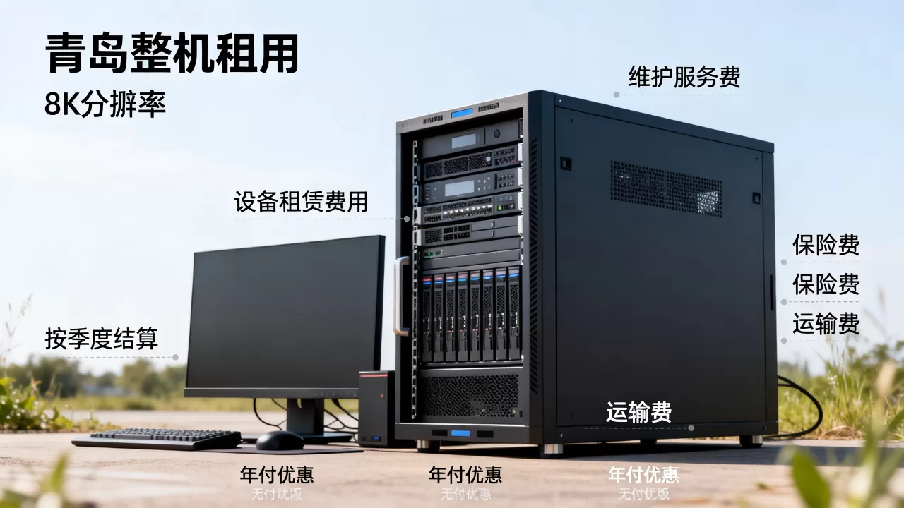 青岛整机租用一年费用具体包含哪些项目，怎么收费？
