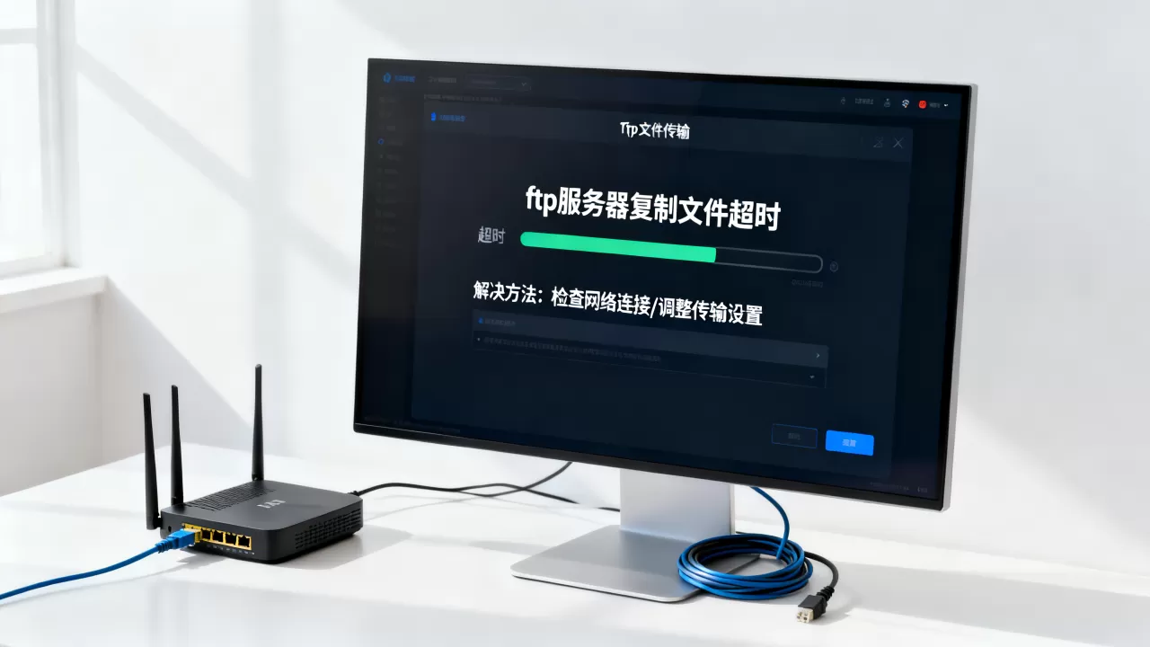ftp服务器复制文件超时怎么解决？，原因是什么