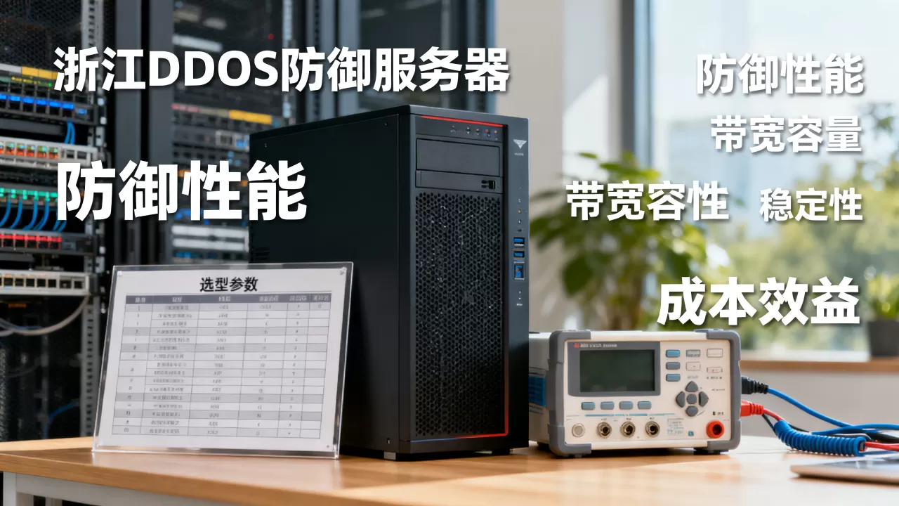 浙江DDoS防御服务器如何选型？，选型注意事项有哪些？