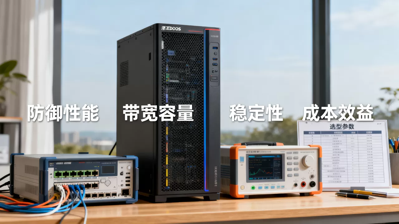浙江DDoS防御服务器如何选型？，选型注意事项有哪些？