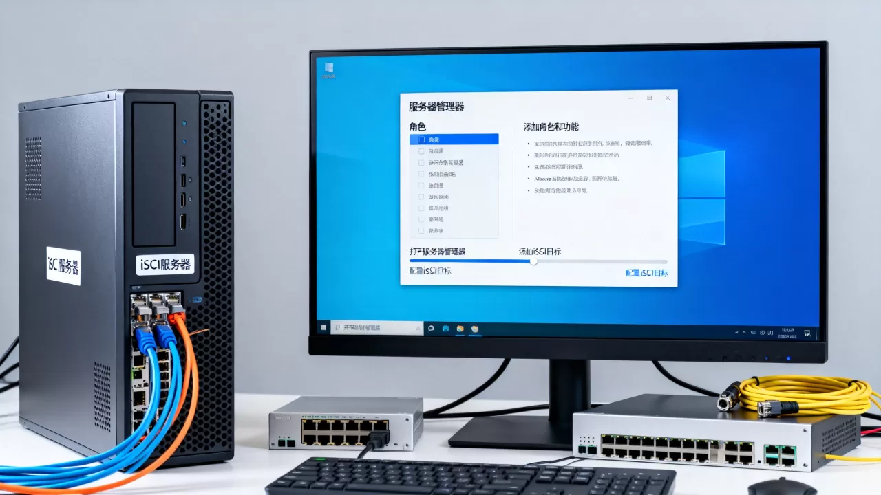 Windows10怎么做iSCSI服务器,怎么配置? Windows10怎么做iSCSI服务器,怎么配置?