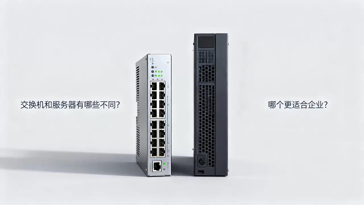 交换机和服务器有哪些不同？哪个更适合企业？