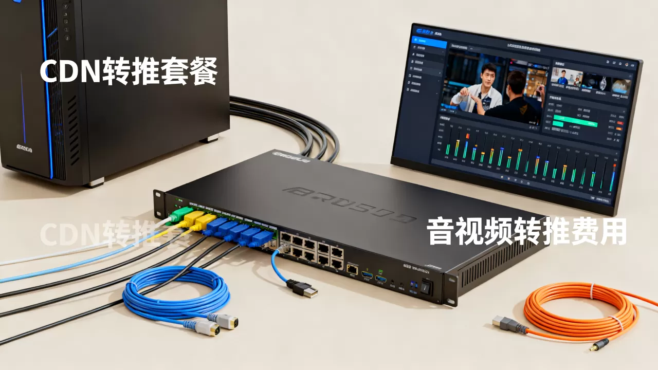 服务器CDN转推宽带费用套餐怎么收费，音视频转推费用多少