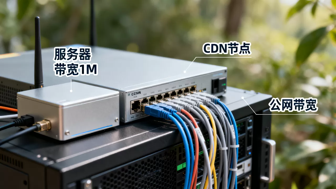 服务器带宽1M用CDN能减少公网带宽费用吗？，CDN怎么用？