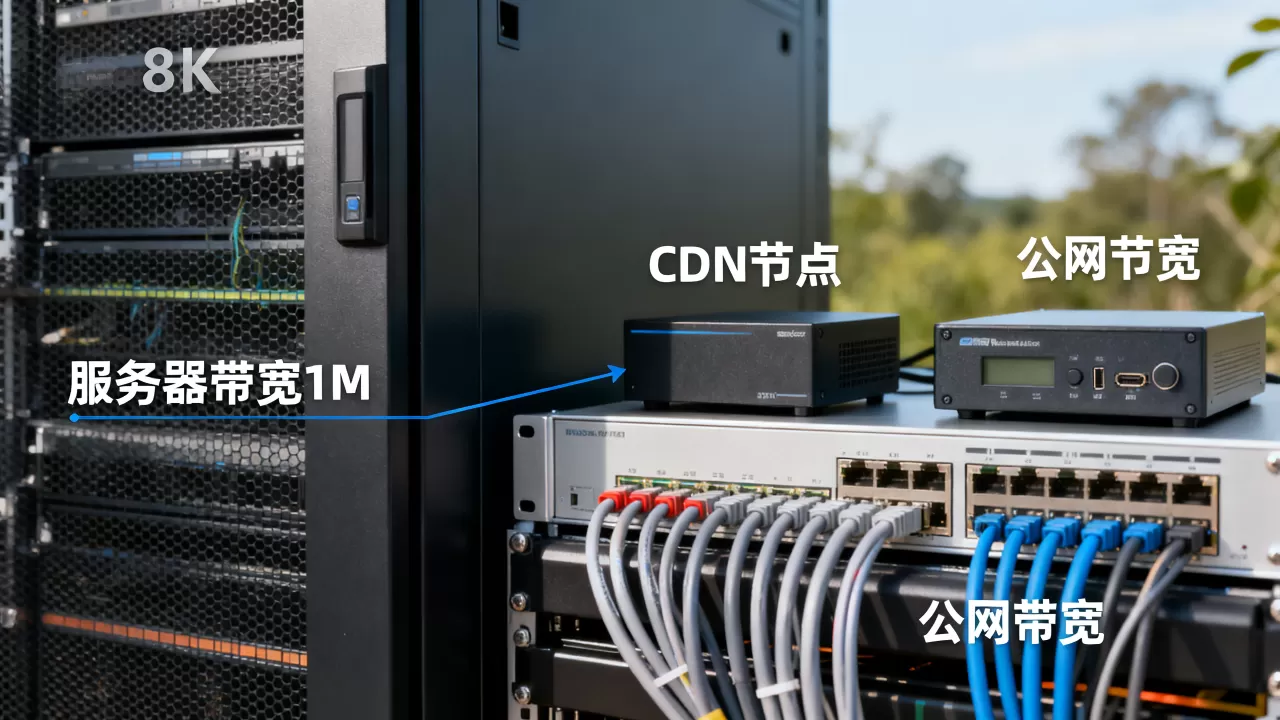 服务器带宽1M用CDN能减少公网带宽费用吗？，CDN怎么用？