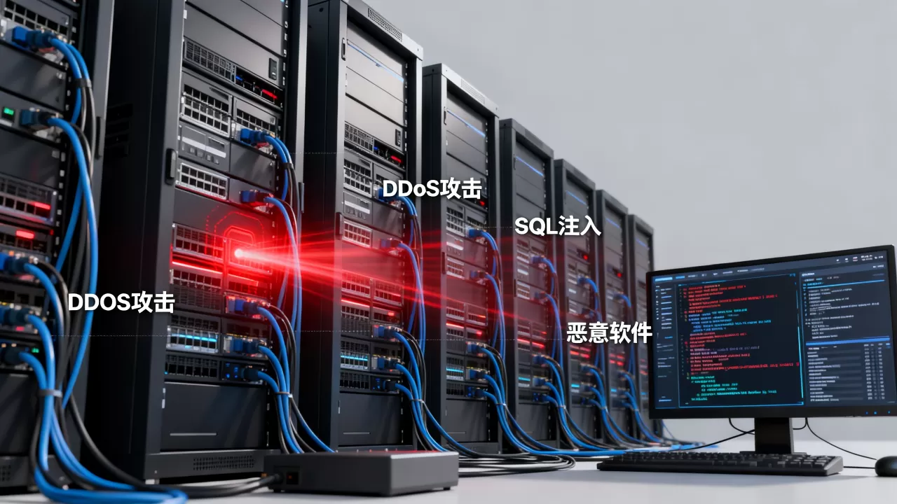 服务器最常见的网络攻击有哪些