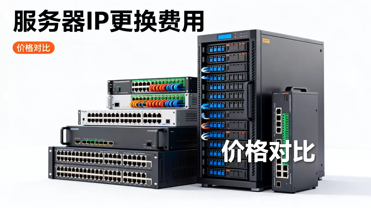 一般换一个服务器IP要多少钱，哪里换便宜？