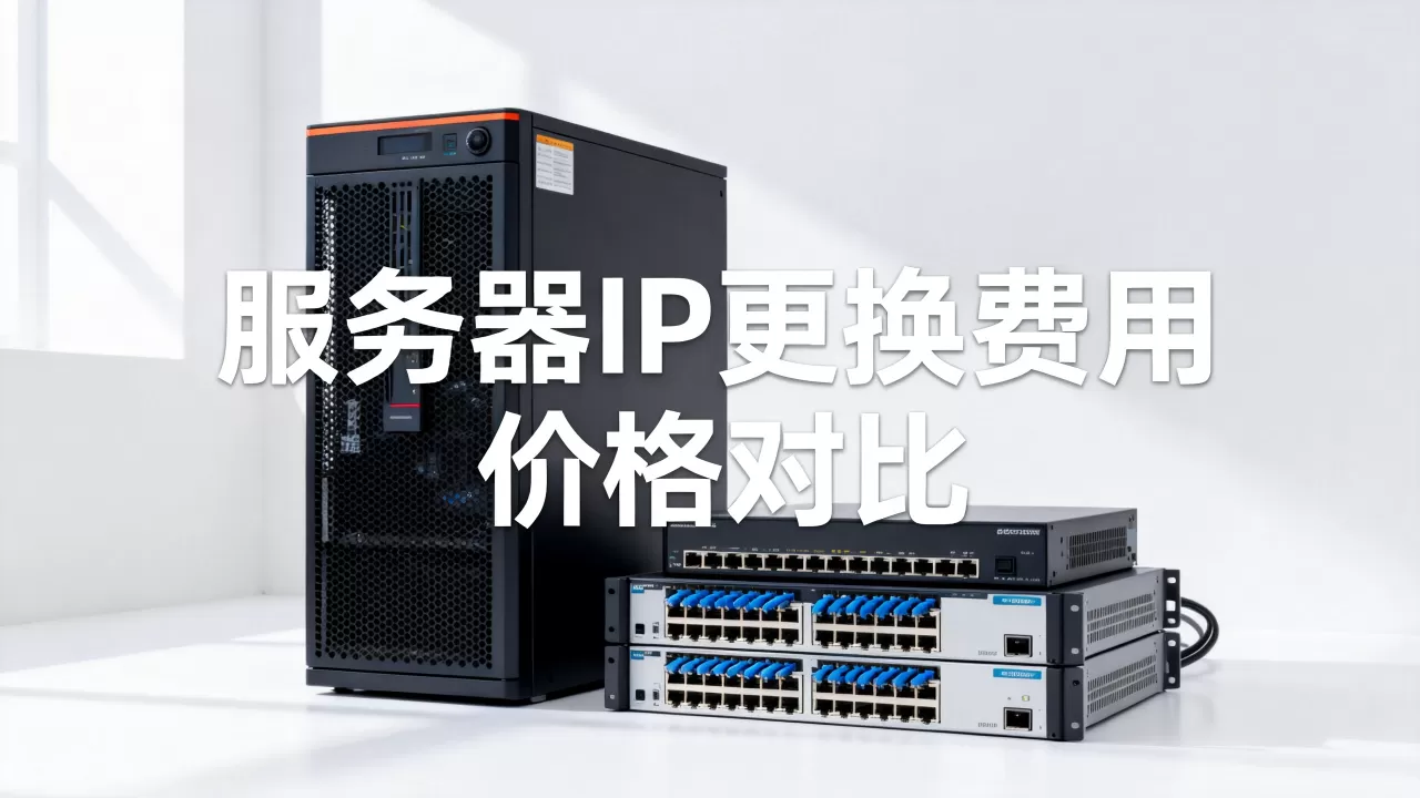 一般换一个服务器IP要多少钱，哪里换便宜？