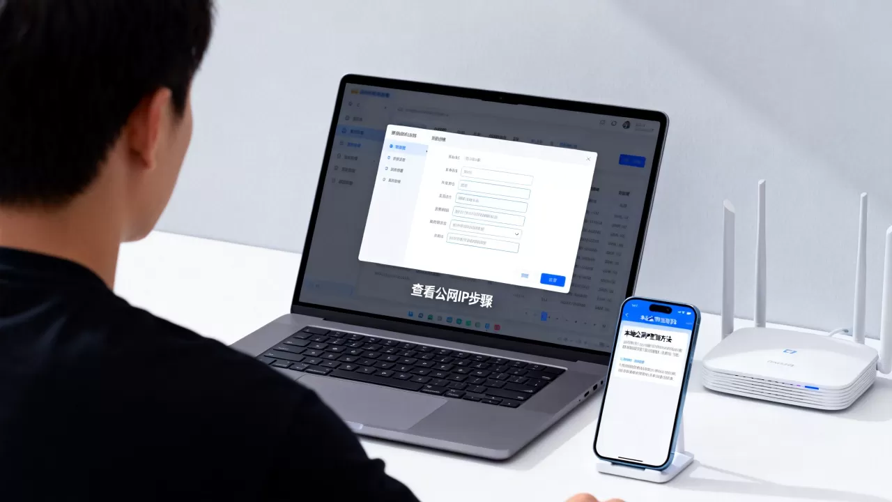 服务器上打不开网页怎么查公网IP？怎么查本地公网IP
